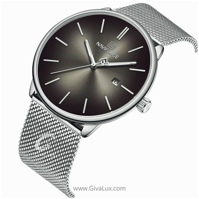 ساعت مچی اورجینال زنانه بندحصیری ناوی فورس مدل NF3012M 70_3012 (1).jpg